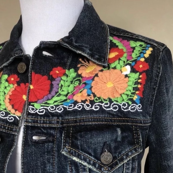 SOLD-RALPH LAUREN Southwestern Embroidered Jacket - Picture 5 of 8
